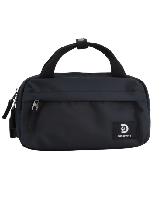 Torba typu crossbody - nerka z rączką czarna